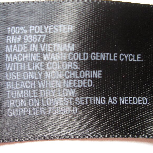 Worthington Green Black White Floral Birds Leaves Blouse Top Tropical Zip sz XL - Picture 13 of 13